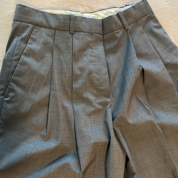COS Gray Wide Leg Pants - Picture 3 of 4
